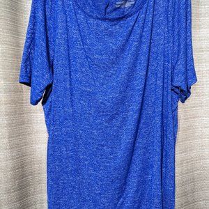 Beautiful blue Lane Bryant plus size women's tunic